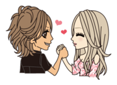 Valentine & Winter Girl sticker #1072425