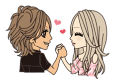 Valentine & Winter Girl sticker #1072425