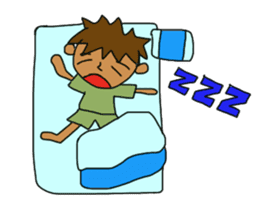 The boy advance toward the goal! sticker #1072723