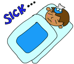 The boy advance toward the goal! sticker #1072724