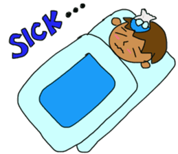 The boy advance toward the goal! sticker #1072724