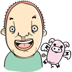 Dart and his green pajama