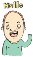 Dart and his green pajama sticker #1072786