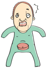 Dart and his green pajama sticker #1072805