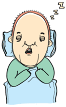 Dart and his green pajama sticker #1072807