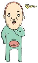 Dart and his green pajama sticker #1072811