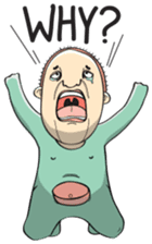 Dart and his green pajama sticker #1072816