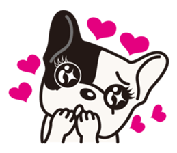 Dog Sticker vol.5 French Bulldog sticker #1073032