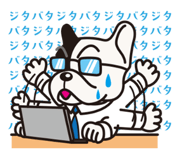 Dog Sticker vol.5 French Bulldog sticker #1073037