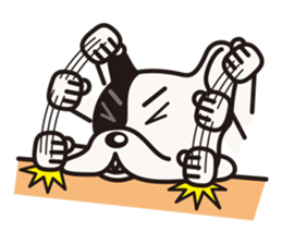 Dog Sticker vol.5 French Bulldog sticker #1073039
