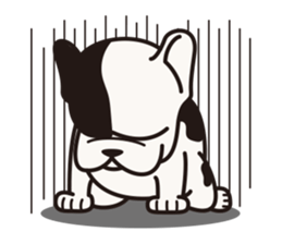 Dog Sticker vol.5 French Bulldog sticker #1073040