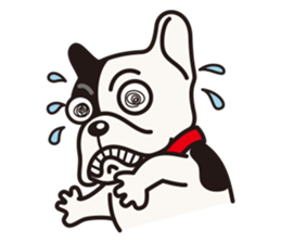 Dog Sticker vol.5 French Bulldog sticker #1073043