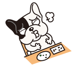 Dog Sticker vol.5 French Bulldog sticker #1073045