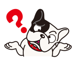 Dog Sticker vol.5 French Bulldog sticker #1073052