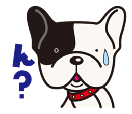 Dog Sticker vol.5 French Bulldog sticker #1073058