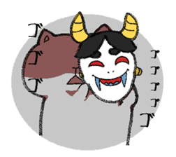 Hamster and sometimes cats. sticker #1073311