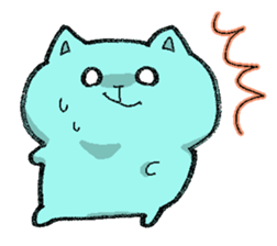 Hamster and sometimes cats. sticker #1073313