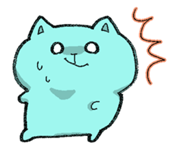 Hamster and sometimes cats. sticker #1073313