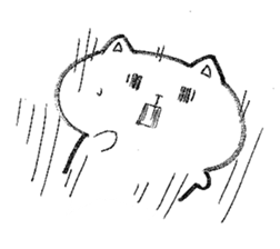 Hamster and sometimes cats. sticker #1073317