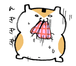 Hamster and sometimes cats. sticker #1073324