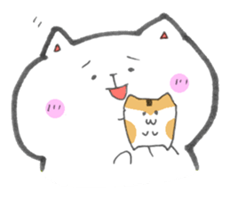Hamster and sometimes cats. sticker #1073330