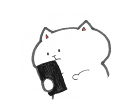 Hamster and sometimes cats. sticker #1073332