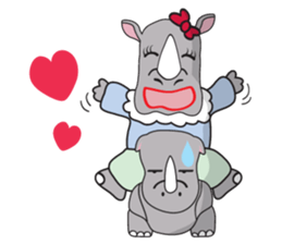 I'm a Rhyno Girl Japanese Version sticker #1073478