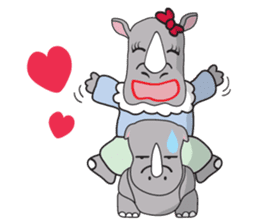 I'm a Rhyno Girl Japanese Version sticker #1073478