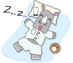 I'm a Rhyno Girl Japanese Version sticker #1073481