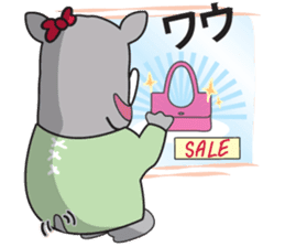I'm a Rhyno Girl Japanese Version sticker #1073491
