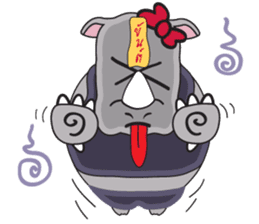 I'm a Rhyno Girl Japanese Version sticker #1073497