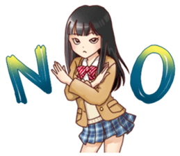 Campus-Life series "School Girls" sticker #1073747