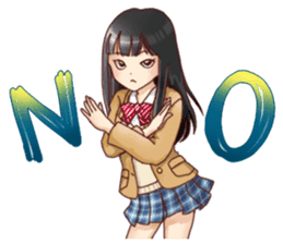 Campus-Life series "School Girls" sticker #1073747