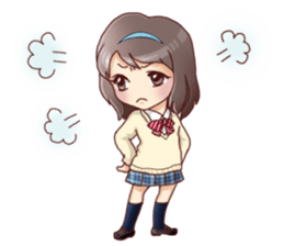 Campus-Life series "School Girls" sticker #1073751