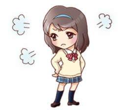 Campus-Life series "School Girls" sticker #1073751