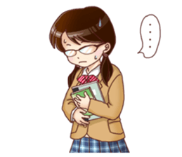 Campus-Life series "School Girls" sticker #1073753