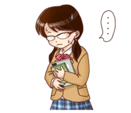 Campus-Life series "School Girls" sticker #1073753