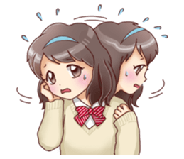 Campus-Life series "School Girls" sticker #1073754