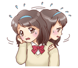 Campus-Life series "School Girls" sticker #1073754