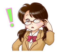 Campus-Life series "School Girls" sticker #1073756