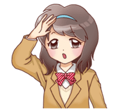 Campus-Life series "School Girls" sticker #1073766