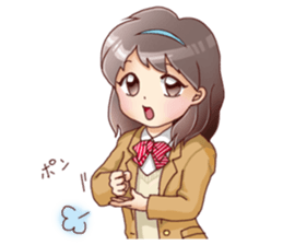 Campus-Life series "School Girls" sticker #1073773