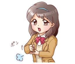 Campus-Life series "School Girls" sticker #1073773