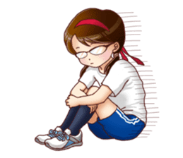 Campus-Life series "School Girls" sticker #1073774