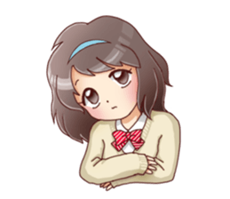 Campus-Life series "School Girls" sticker #1073776