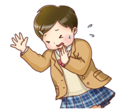 Campus-Life series "School Girls" sticker #1073778