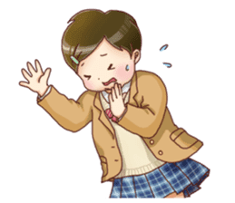 Campus-Life series "School Girls" sticker #1073778