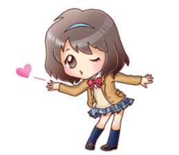 Campus-Life series "School Girls" sticker #1073779