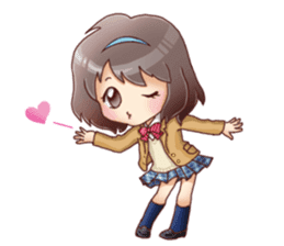 Campus-Life series "School Girls" sticker #1073779