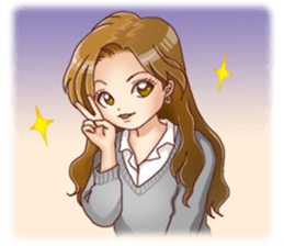 Campus-Life series "School Girls" sticker #1073782